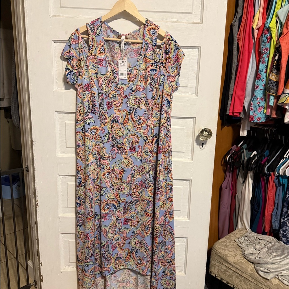Paisley Print Women's Dress by